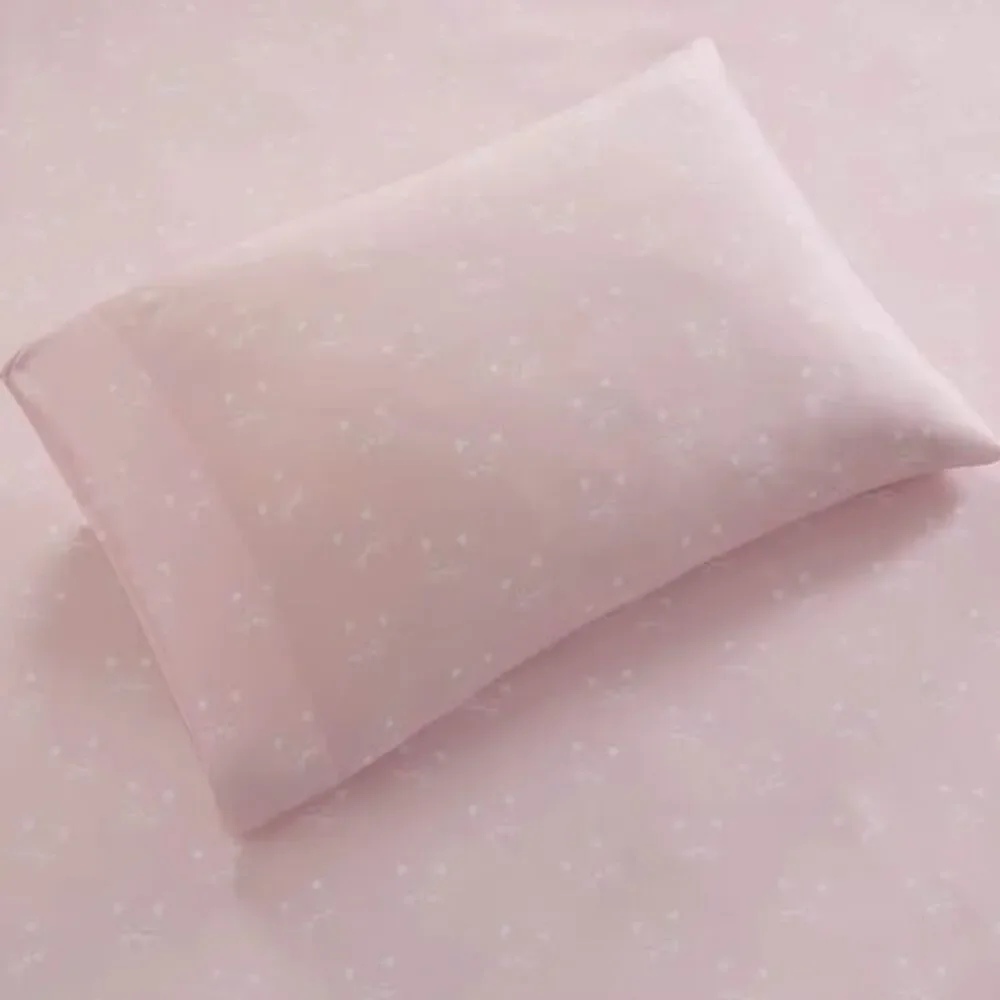 FULL 4Piece Sheet Set Cat Print Pink Intelligent Design NEW